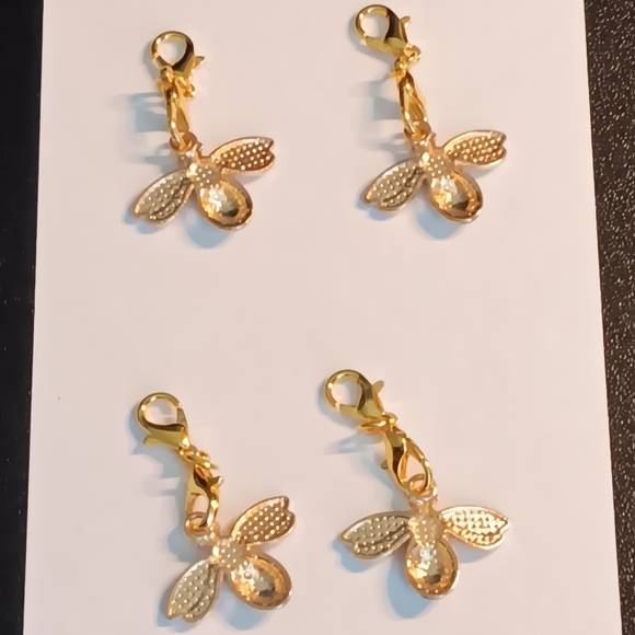 Bee Zipper Pulls (4) - Picture 3 of 4